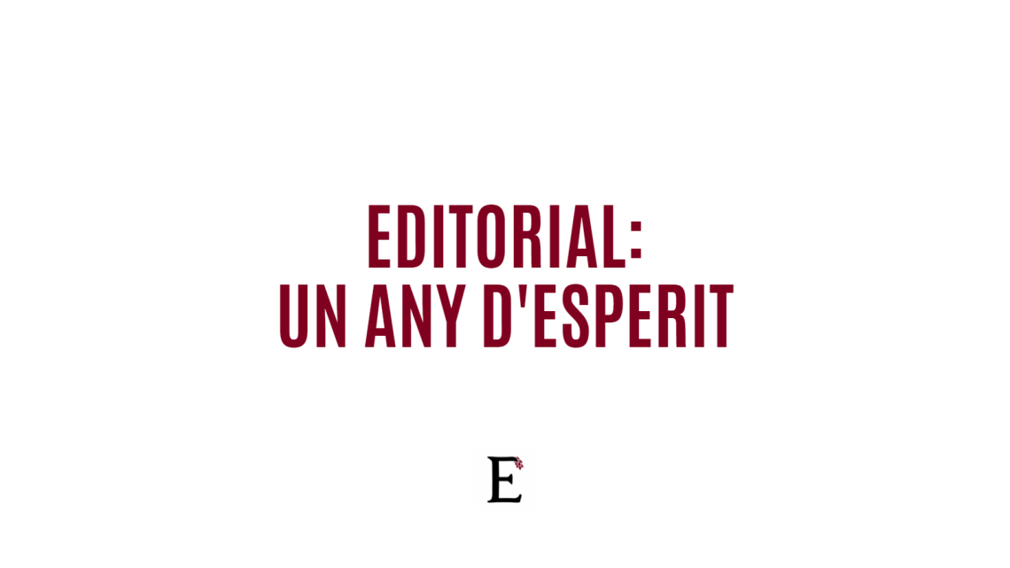 Editorial: un any d'Esperit
