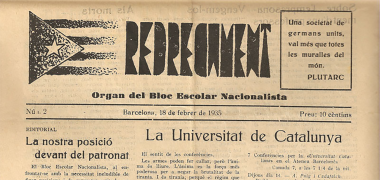 La FNEC contra la Falange