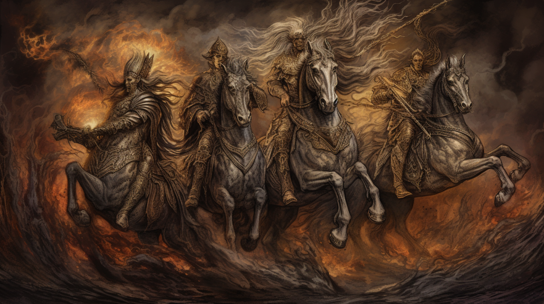 El gran anivellador: els quatre genets de l’apocalipsi