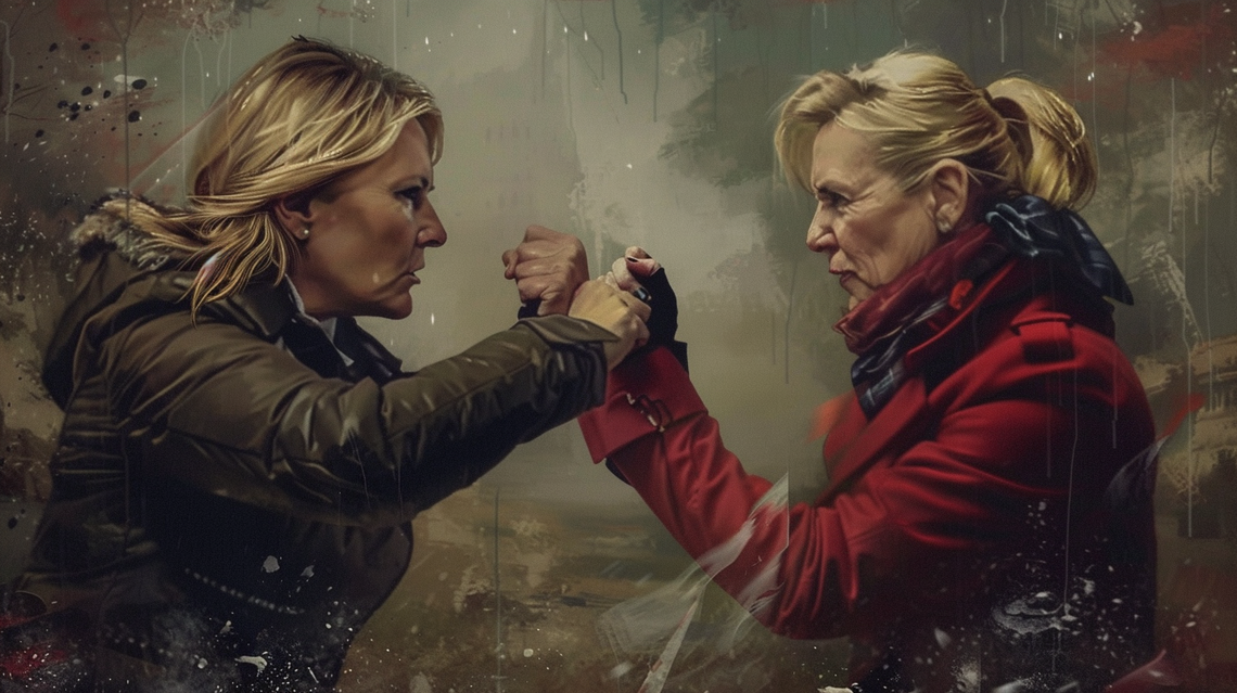 Les dues dames de la dreta radical europea