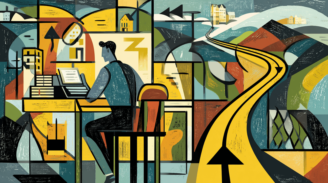 La tinta i les idees en una revista